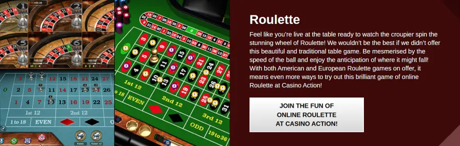 Casino action slots